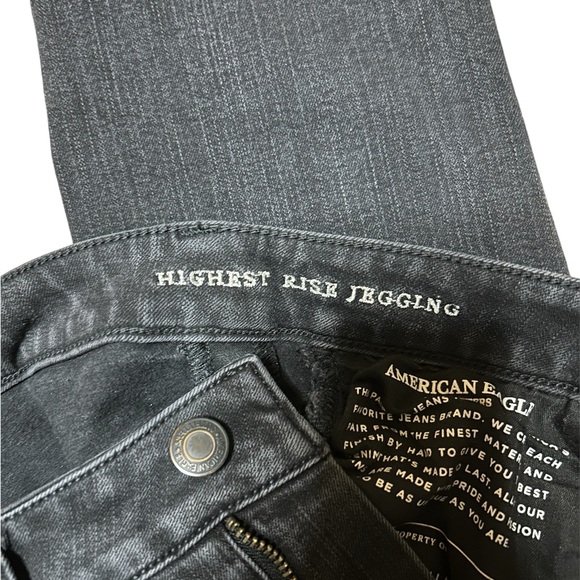 American Eagle Highest Rise Jeggings, Size 2 Short - Picture 6 of 8